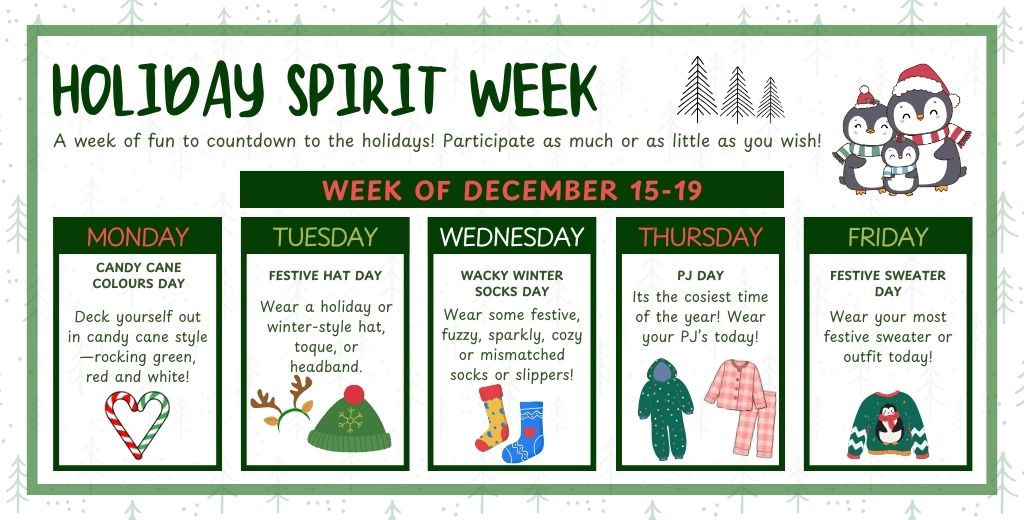 Holiday Spirit Week